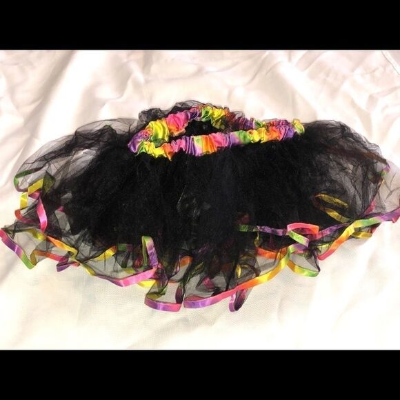 Raver Festival Skirt Multicolor One Size Tutu - Picture 1 of 2